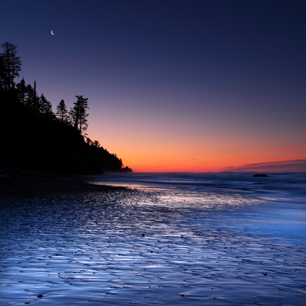 Winter Dawn on the Pacific Ocean - Landscape and National Park Photography by Daniel Ewert